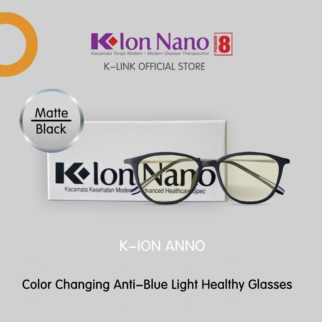 K-ION NANO PREMIUM 8 White frame color changing Klon nano glasses K-LINK K-lon nano ORIGINAL  Klonnano kion nano kionnano