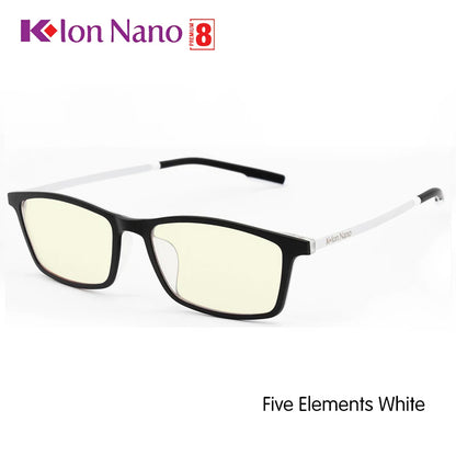 K ION NANO SPEC PREMIUM 8 glasses Bright black square frame Klon nano K-LINK ORIGINAL  Klonnano kion nano kionnano